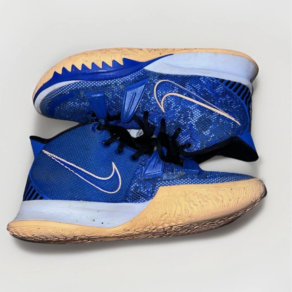 Nike Kyrie 7 Sisterhood Hyper Royal Blue Black Mens Shoes CQ9326-400 Size 6.5